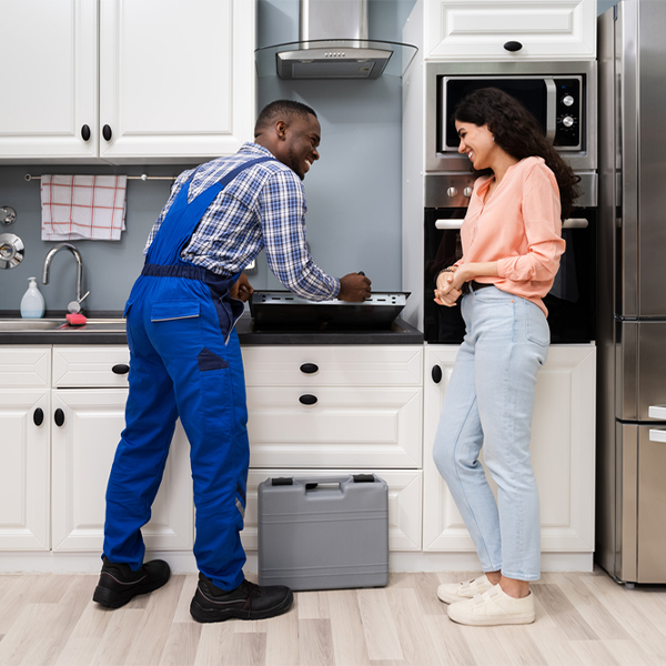 what kind of warranty do you offer on your cooktop repair services in Burgess Illinois